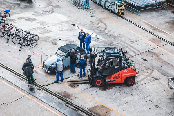 HANSEATIC inspiration HANSEATIC inspiration in der Weft bei Blohm + Voss Hamburg.