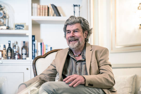 Reinhold Messner- Privatjet Albert Ballin