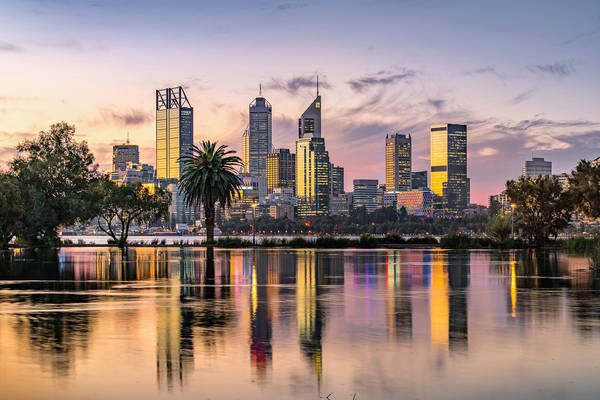 769861837 Reflection Of Buildings In Water