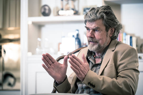 Reinhold Messner- Privatjet Albert Ballin
