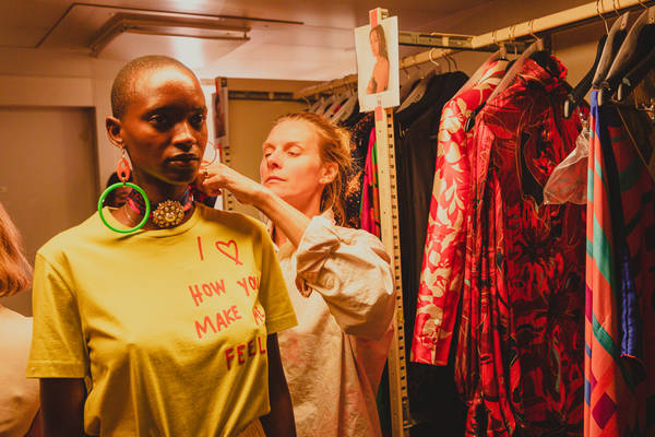 Fashion2Sea, Dawid Tomaszewski zeigt seine Cruise Collection "Cotes de Beaute" an Bord der EUROPA 2, Hapag-Lloyd Cruises.