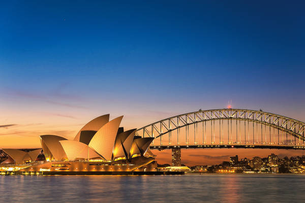 540229848 Beautiful Opera house view at twilight