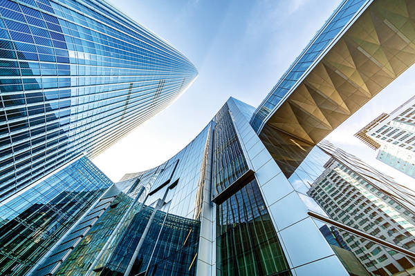 946865464 Futuristic Skyscrapers Songpa-Gu Seoul South Korea