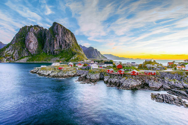 614533722 Lofoten, Norway in the morning