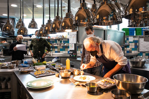 Making Of - Food Foto-Shooting im Hotel The Fontenay für die neuen Kataloge der EUROPA und EUROPA 2, Hapag-Lloyd Cruises