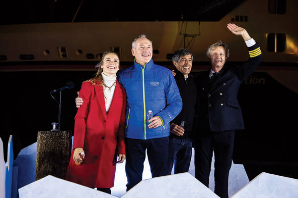 Hapag-Lloyd Cruises Naming Ceremony "HANSEATIC inspiration" Hapag-Lloyd Cruises Naming Ceremony "HANSEATIC inspiration"