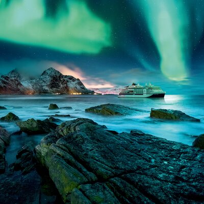 Polarlicht-Abenteuer Norwegen: Kurs auf magische Polarlichter