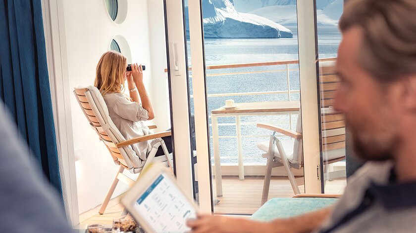Junior Suite der HANSEATIC nature