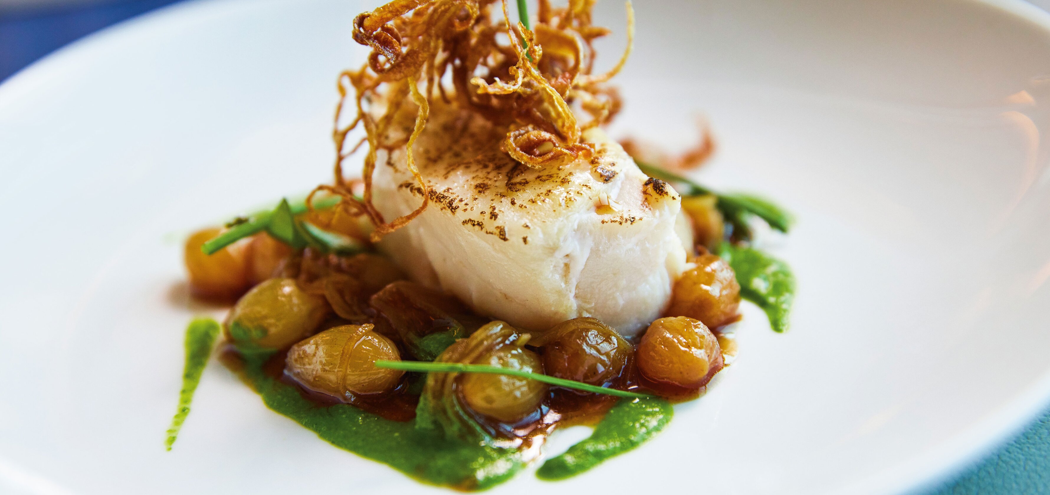 Restaurant an Bord der HANSEATIC spirit